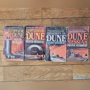 Vintage Dune Paperback Books
